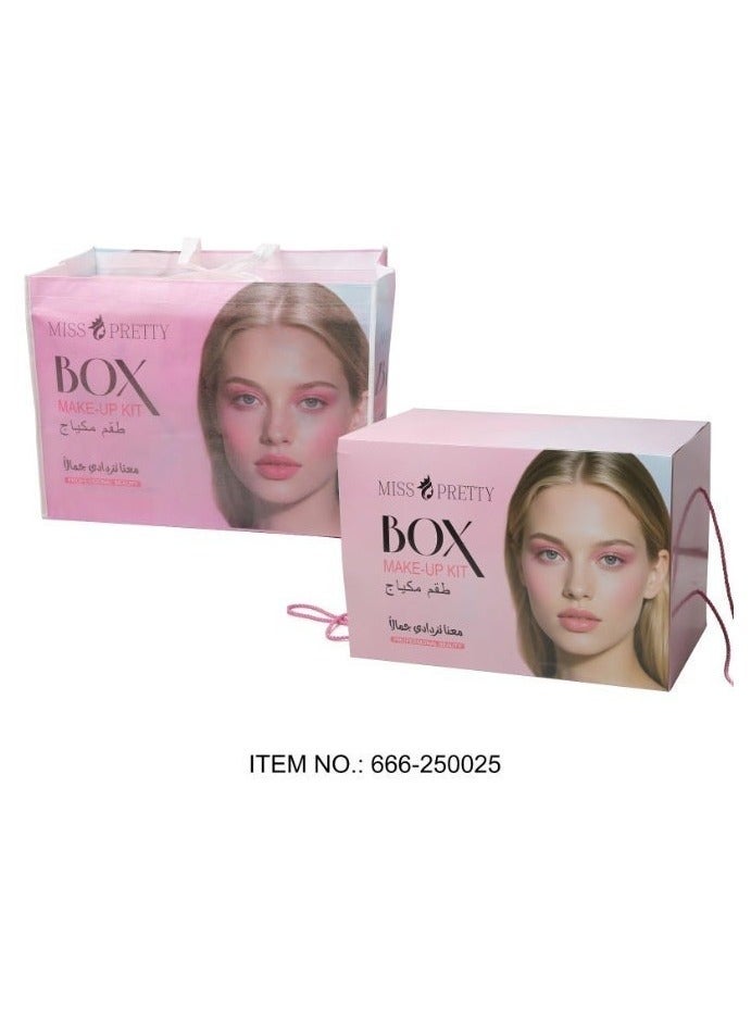 MISS PRETTY Professional All-in-One Makeup Kit- Comprehensive Beauty Box - Image 4